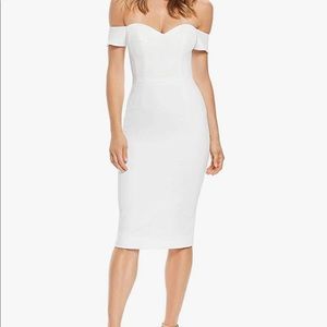 Dress The Population White Dress